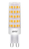 Lámpara LED Bipin 8W, 6500° K, G9