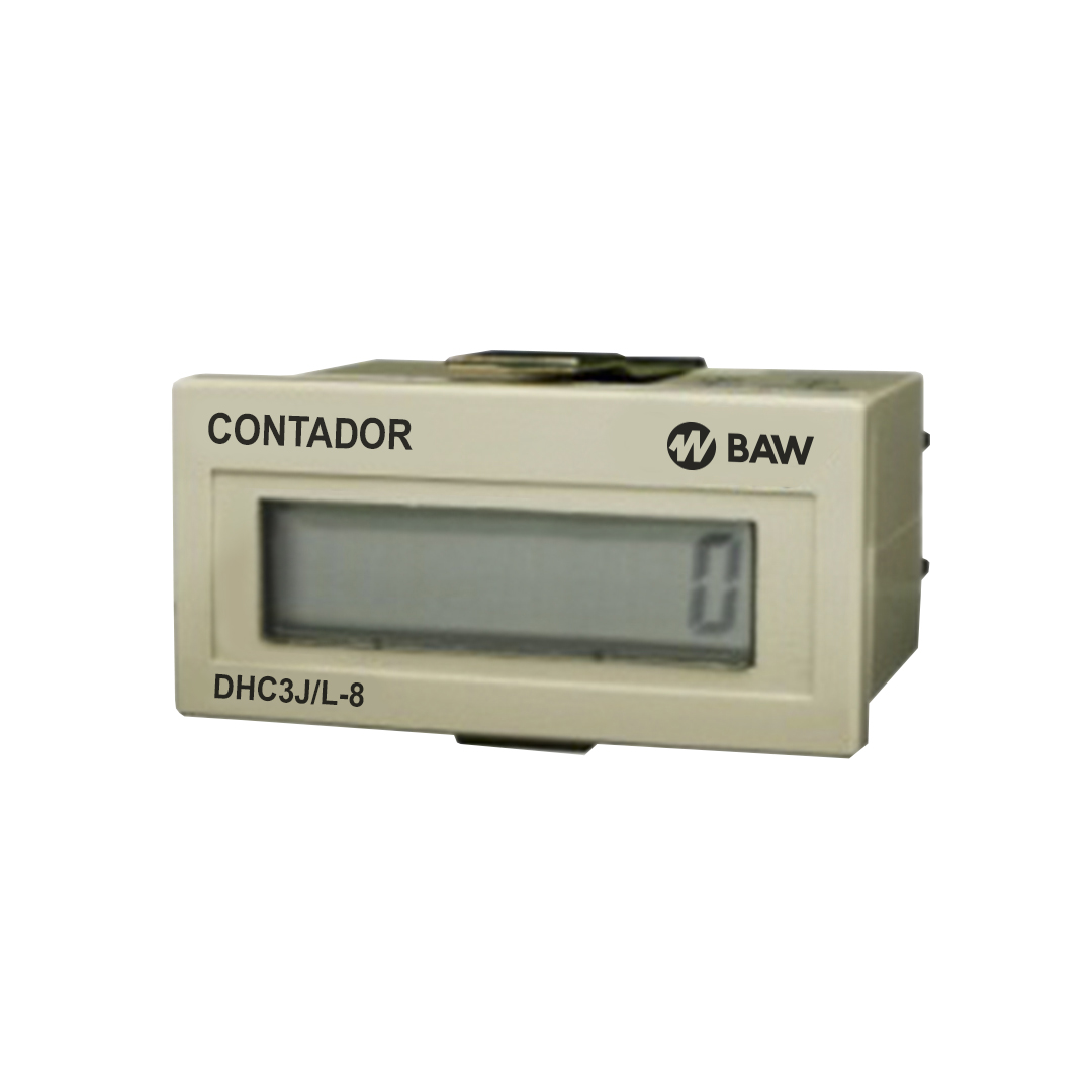 Contador LCD Rango: 99999999. Entrada de señal sin potencial