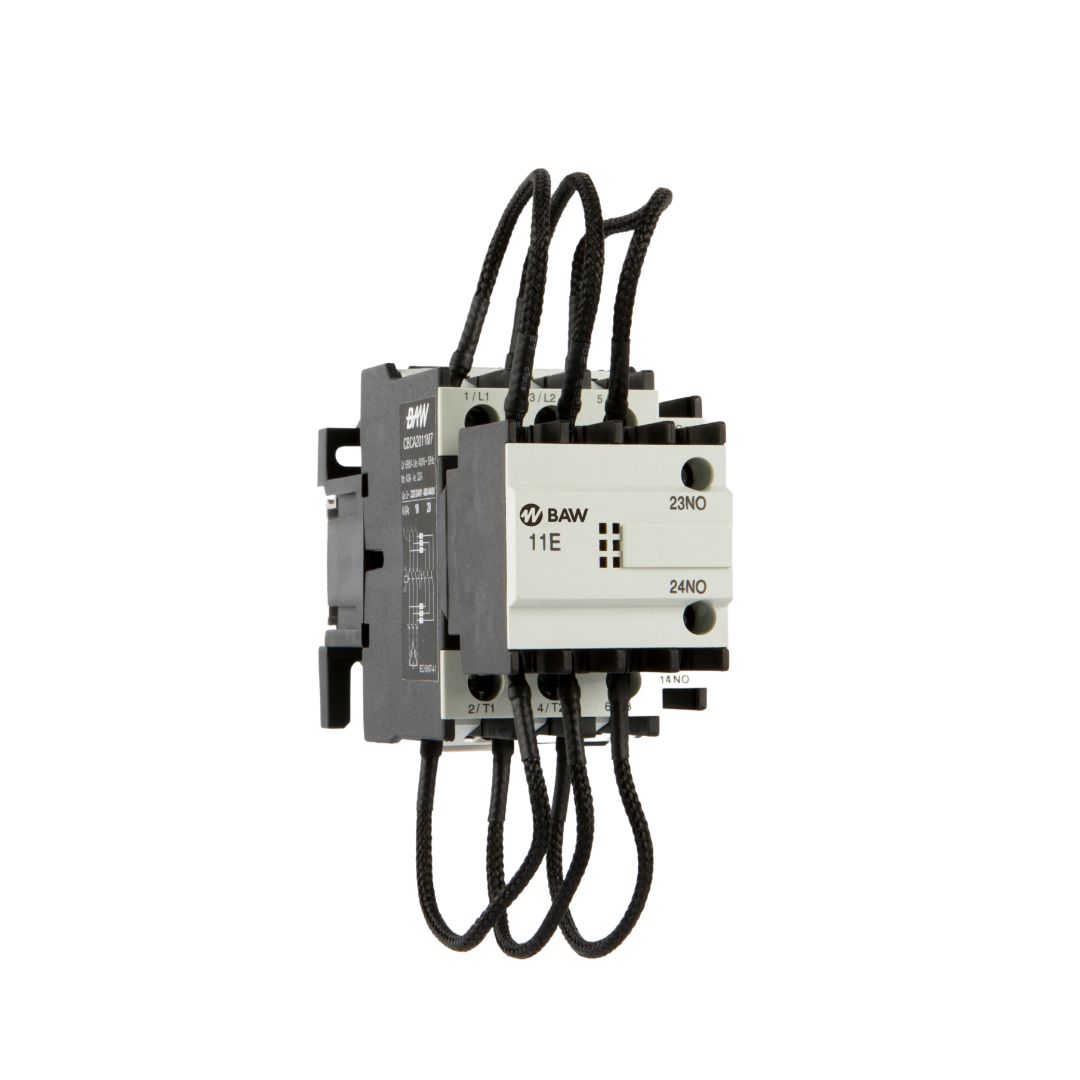 Contactor para maniobra de capacitores 20kVAr 400V