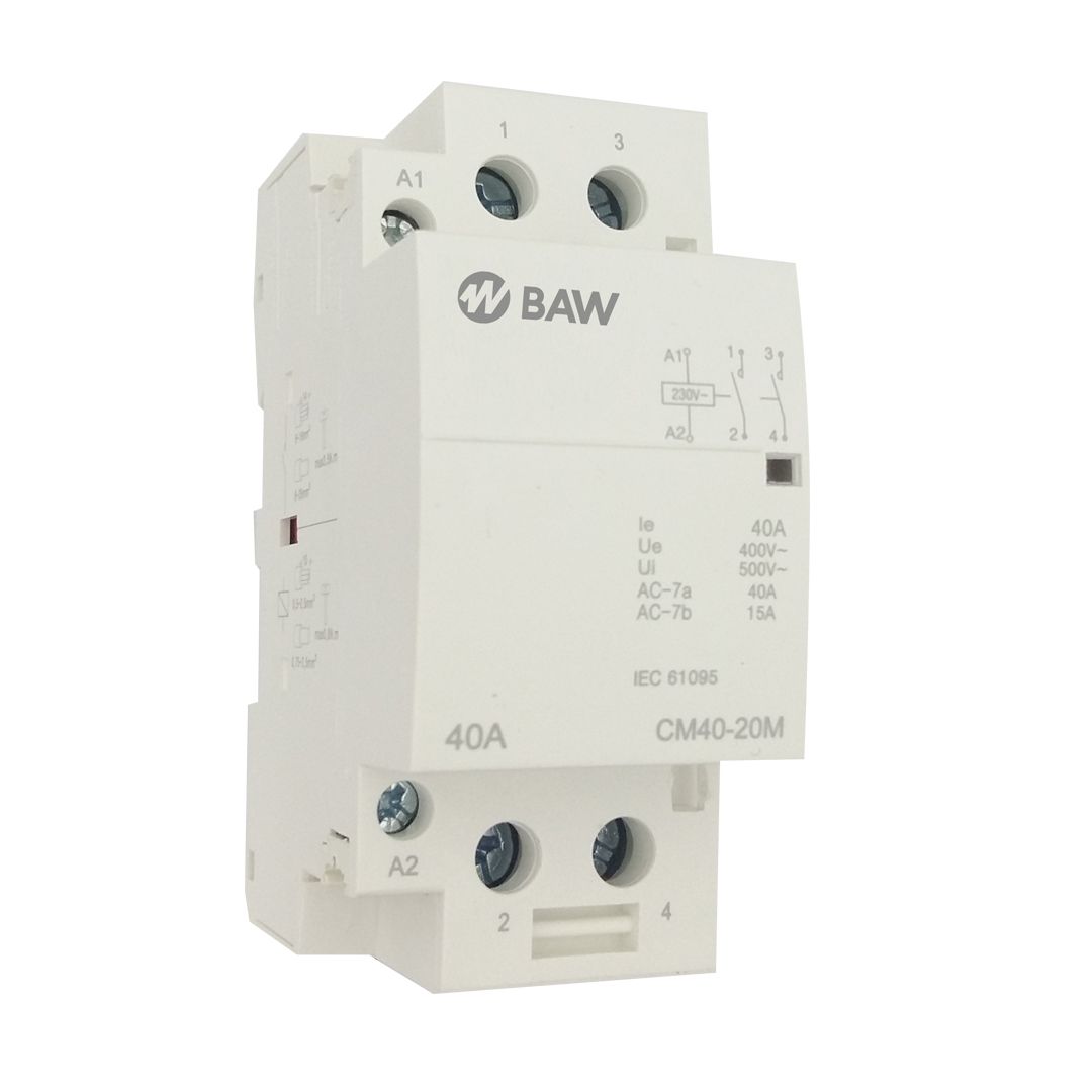 Contactor modular 2P 2NO. Un=230Vca. In=40A. Uc=220Vca.