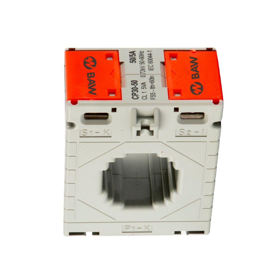 Transformador de corriente  50/5A Cl 1 5VA Ø=31 V: 31x11