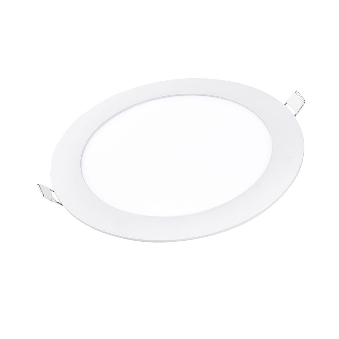 Luminaria LED para embutir tipo panel, 220V~, 50-60Hz, 6W Temp. Color: 6500° K