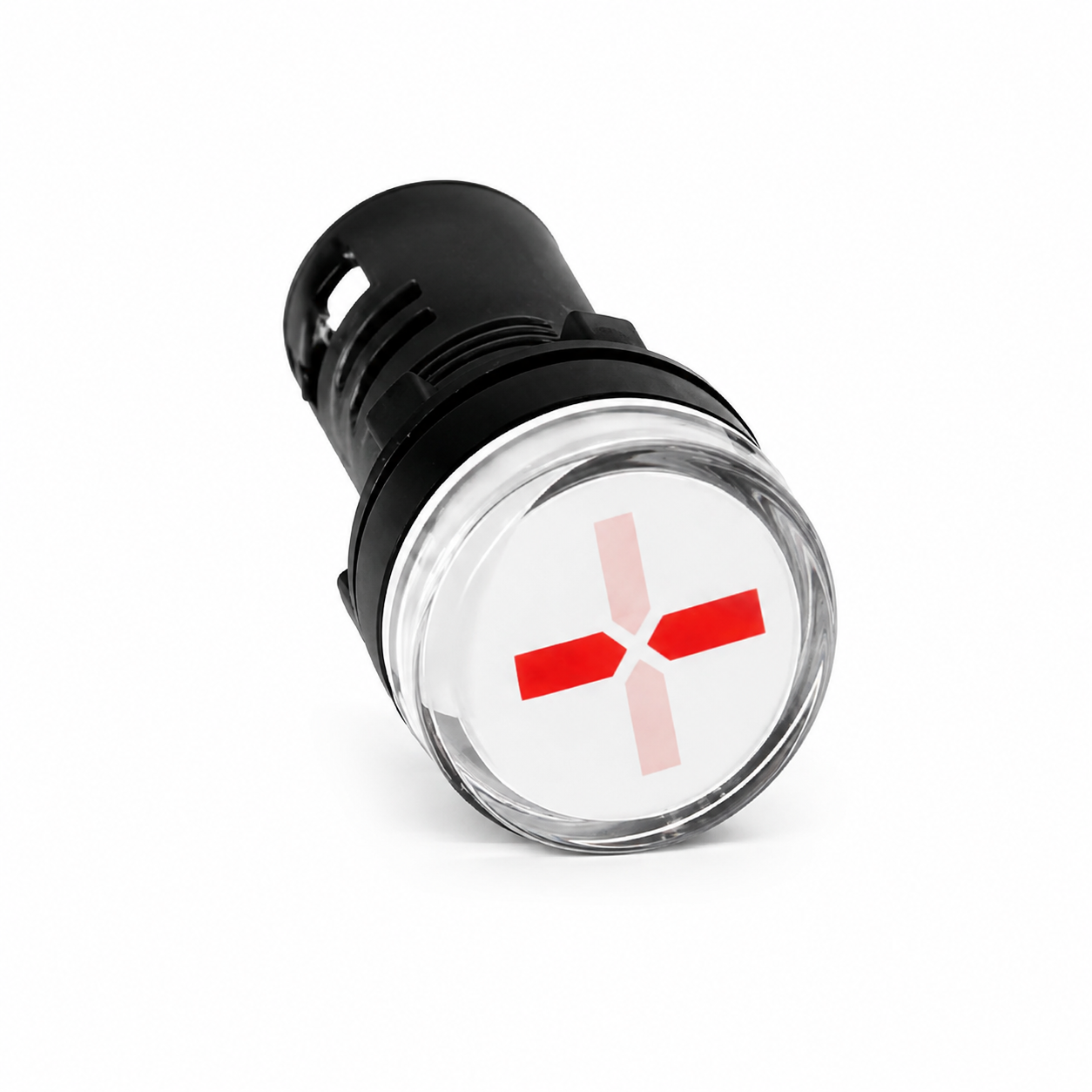 Indicador LED p/panel Ø=29/22. Posición I/O 220Vca ROJO