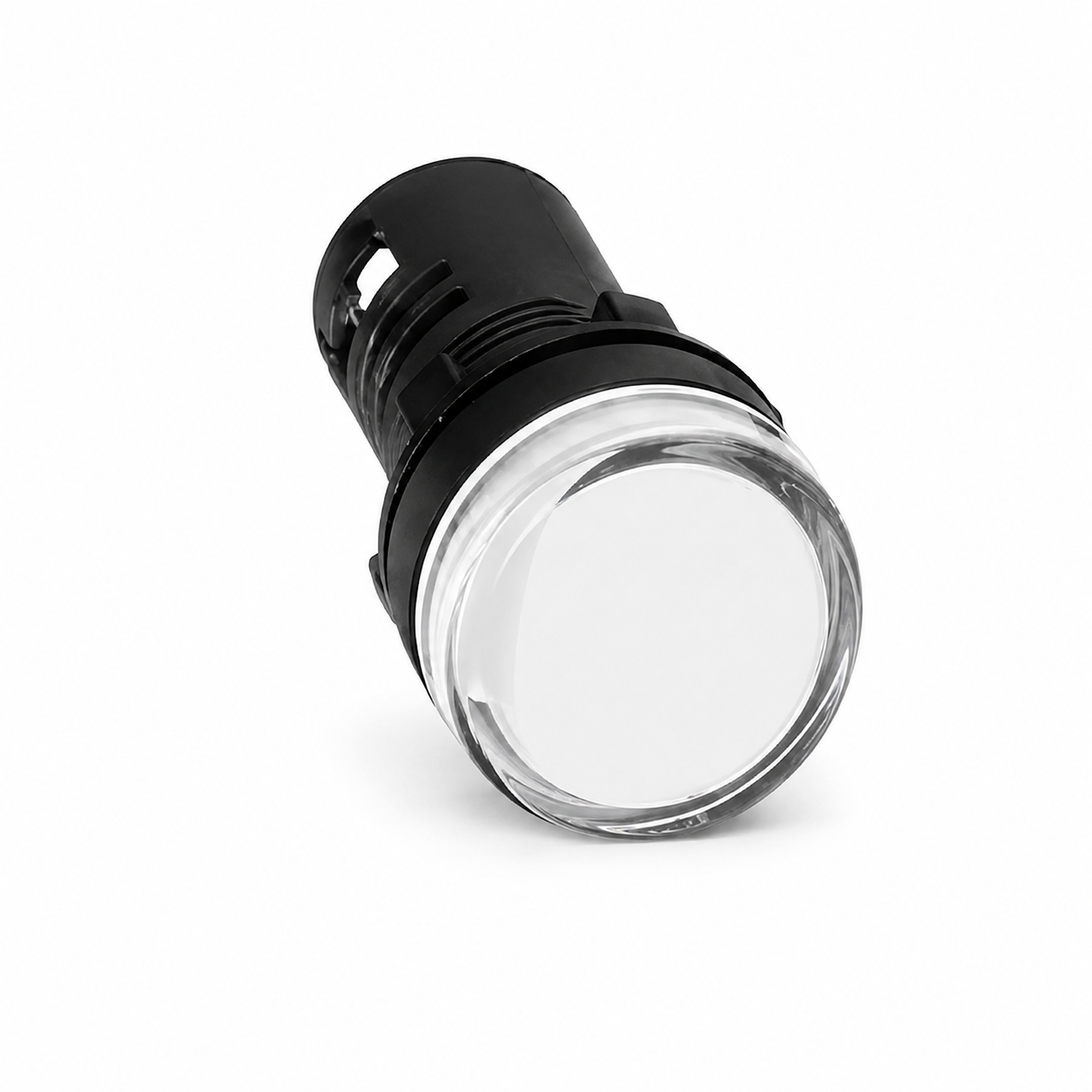 Piloto multi LED, p/panel Ø=29/22, lente BLANCO. 230/110Vca