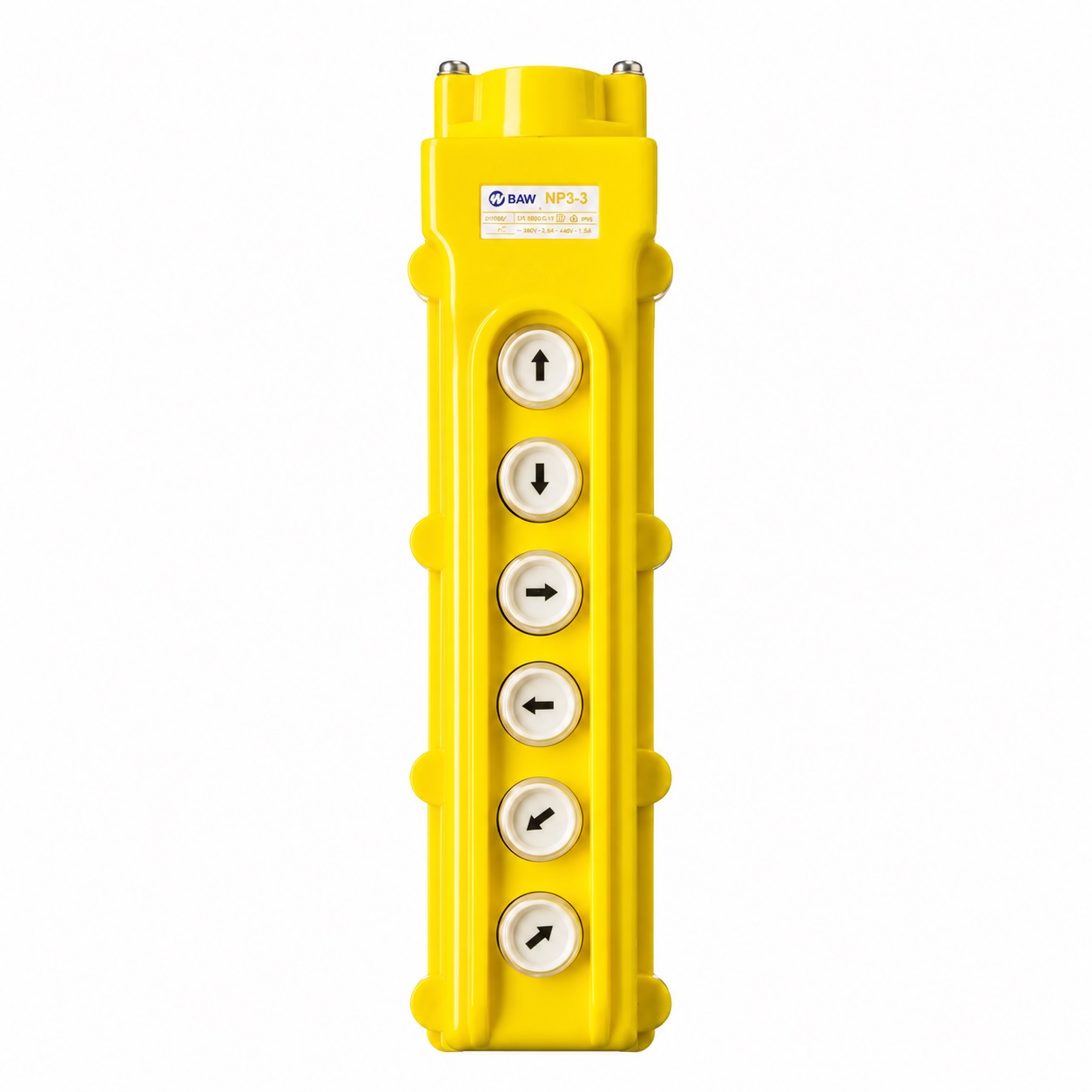 Pulsador colgante industrial de 6 pulsadores NP3-3 IP54