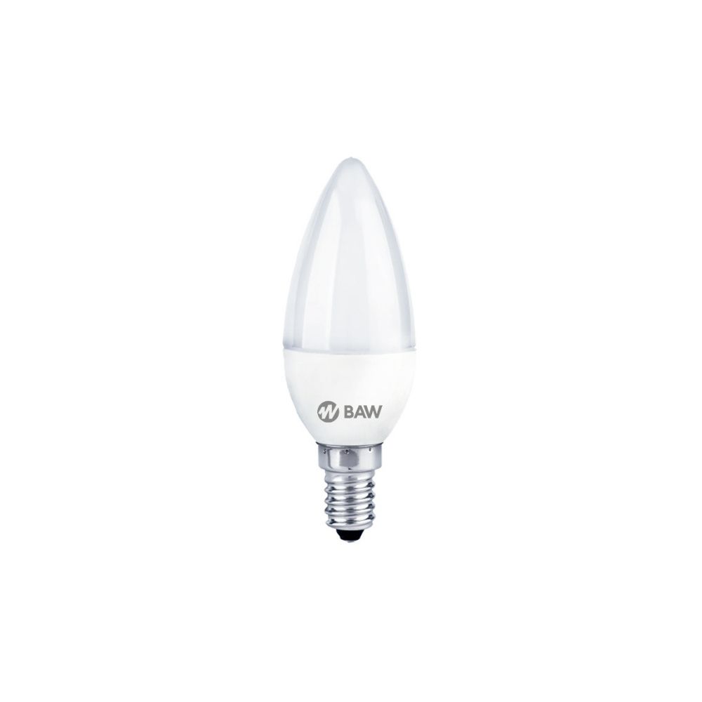 LÁMPARA LED VELA 5W, 3000° K, E14