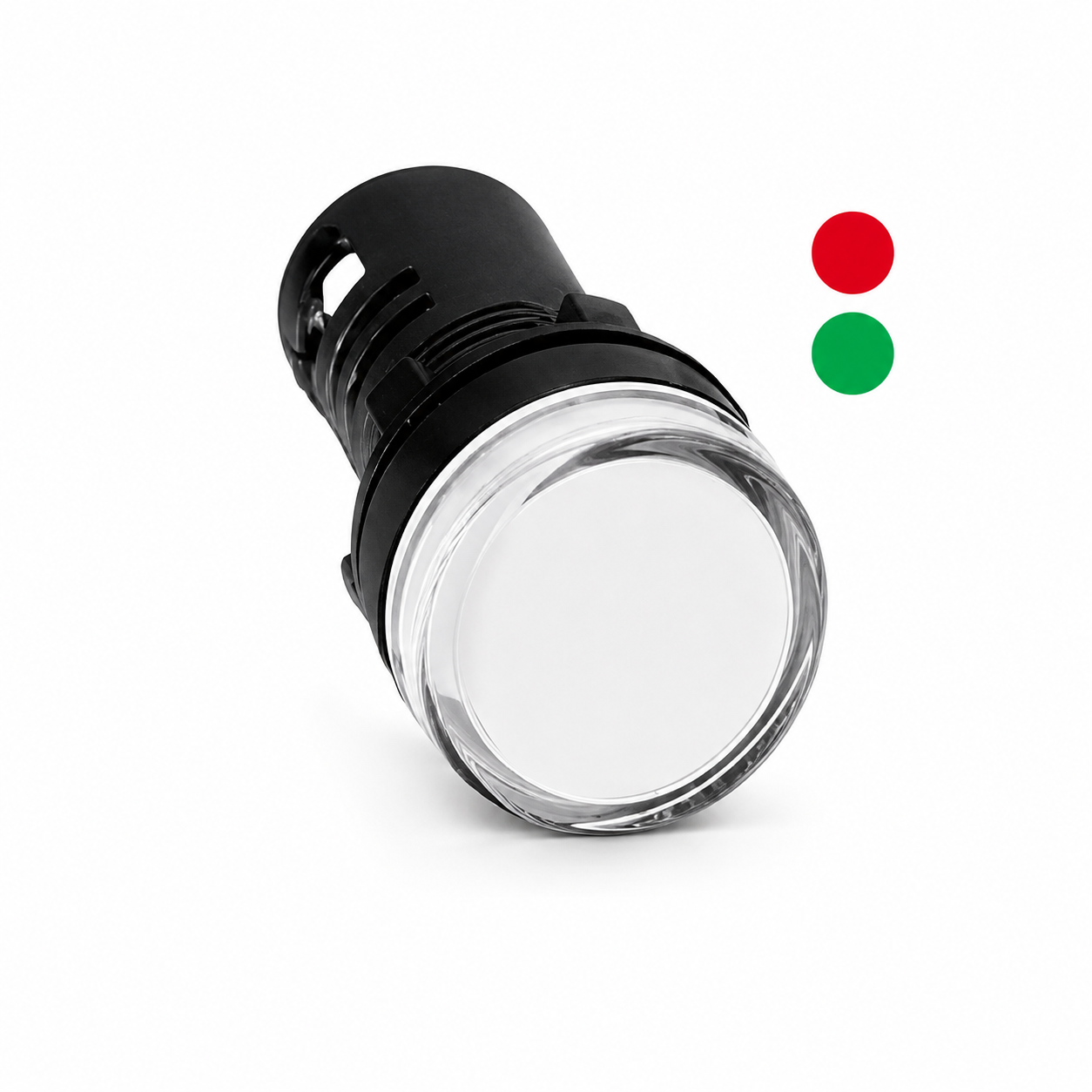 PILOTO DOBLE D=30(22) ROJO-VERDE 220VCA-